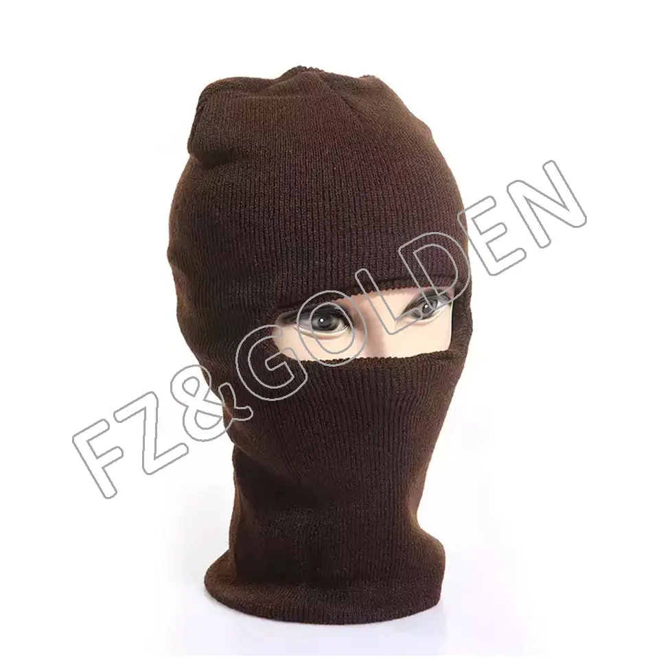 Discount Embroidery Beanie Manufacturer –
mens beanie knitted retro ski face caps hats – FUZHI