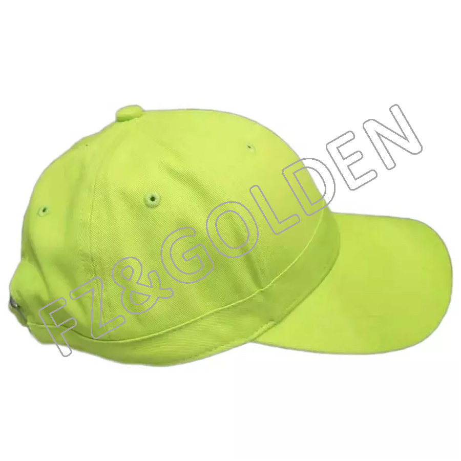 OEM/ODM Denim Baseball Cap Manufacturer -
New Arrival lime green baseball cap - FUZHI