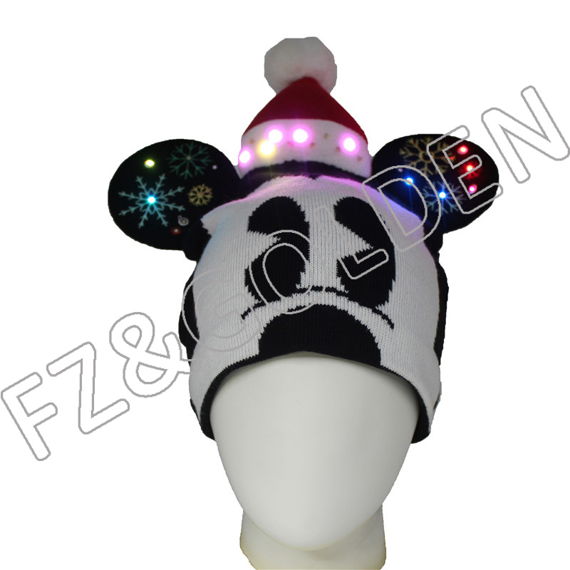 Christmas product Mickey Mouse LED Christmas Hat – FUZHI