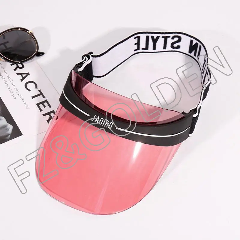 Best-Selling Custom Cap Manufacturer –
Candy Color UV Protection Sports Outdoor Activities Plastic Sun Visor – FUZHI