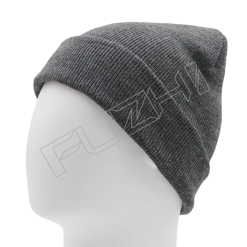 FZSC-3021 Customized men and women’s winter warm knitted beanie scarf glove set outdoor weatherproof acrylic knitted beanie scarf glove