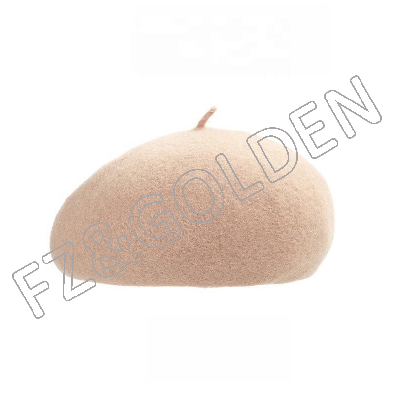 OEM/ODM Fur Bucket Hat Manufacturers -
New Arrival Wool Warm Knit French Paris Beret Hat for Women - FUZHI