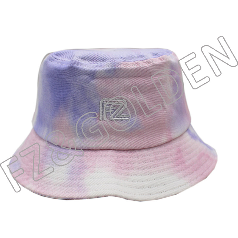 Export Packable Hat Manufacturer -
100% Cotton Tie-dyed Adult Hat - FUZHI