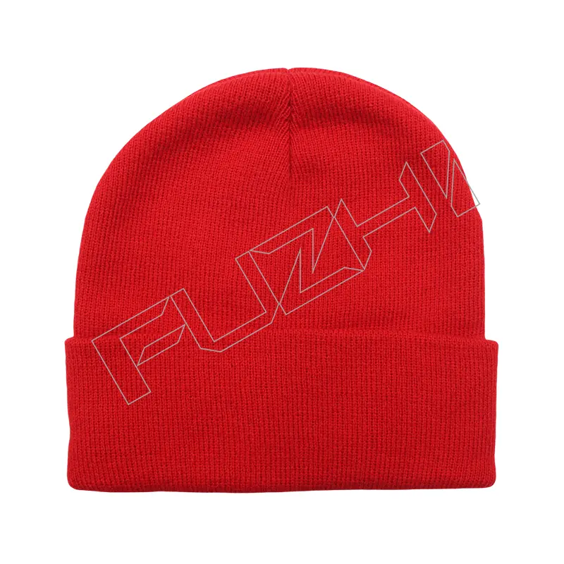 FZSC-3021 Customized men and women’s winter warm knitted beanie scarf glove set outdoor weatherproof acrylic knitted beanie scarf glove