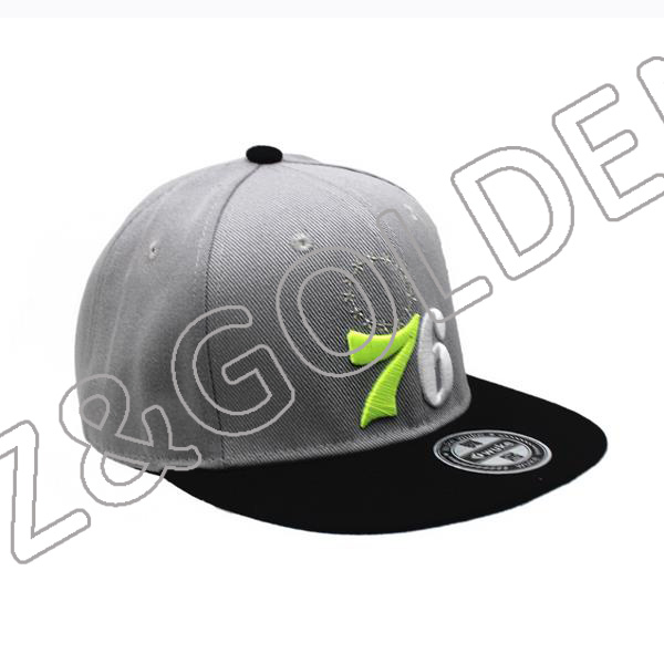 Promotional Baseball Cap Factory -
6 Panel 3D Printed Cotton Baseball snapback hat - FUZHI