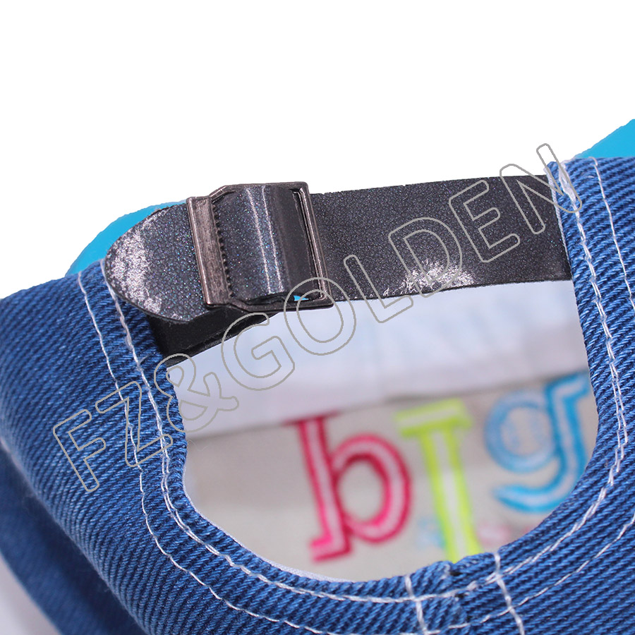 China Dad Cap Factory -
small size child 54cm custom black made snapback hats for kids - FUZHI