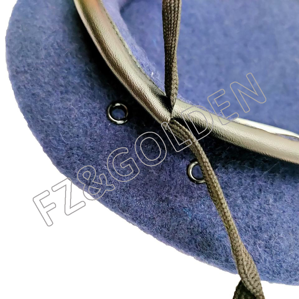 Cheapest Men Beanie Hat Manufacturer -
Army Military Flash Midnight Navy Blue Custom Berets - FUZHI