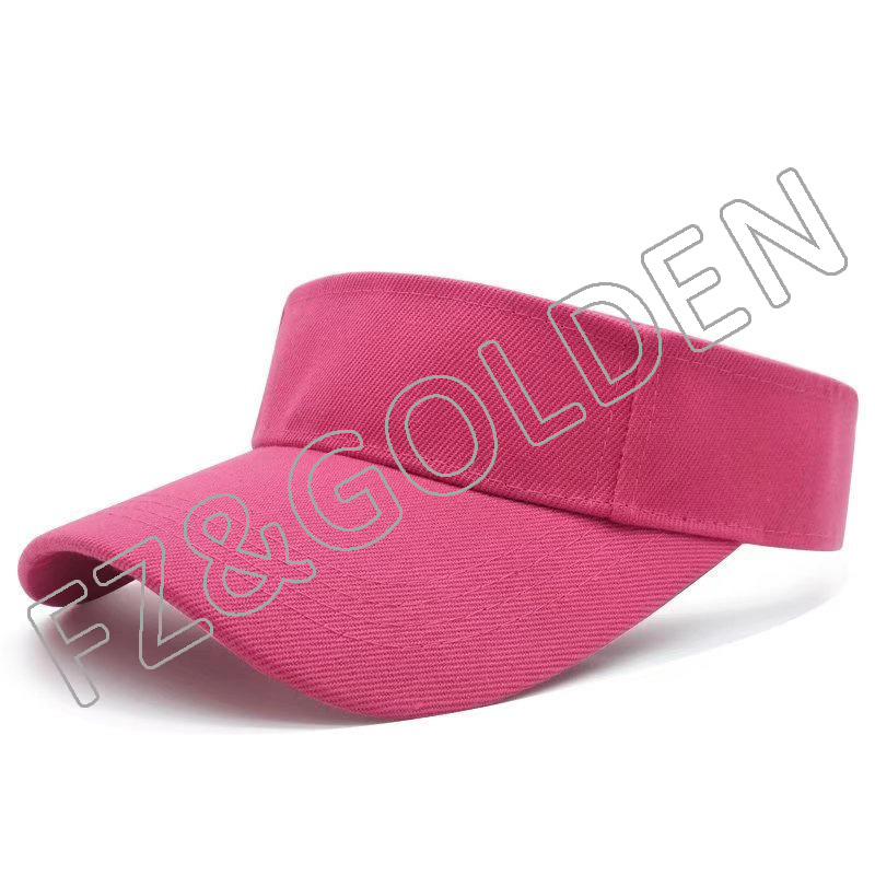 Wool Baseball Cap Supplier -
Unisex Sun Adjustable Outdoor Sports Summer Beach Visor Cap - FUZHI