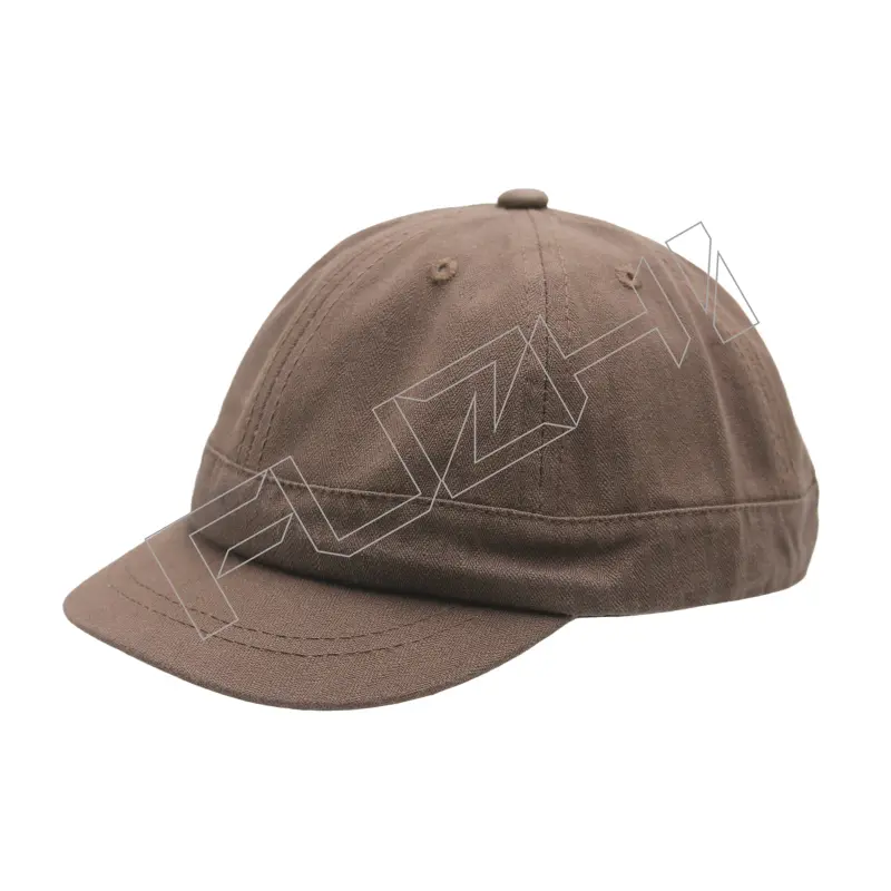 FZDL-1003 New dairy life outdoor cotton 6 panel small peak cap