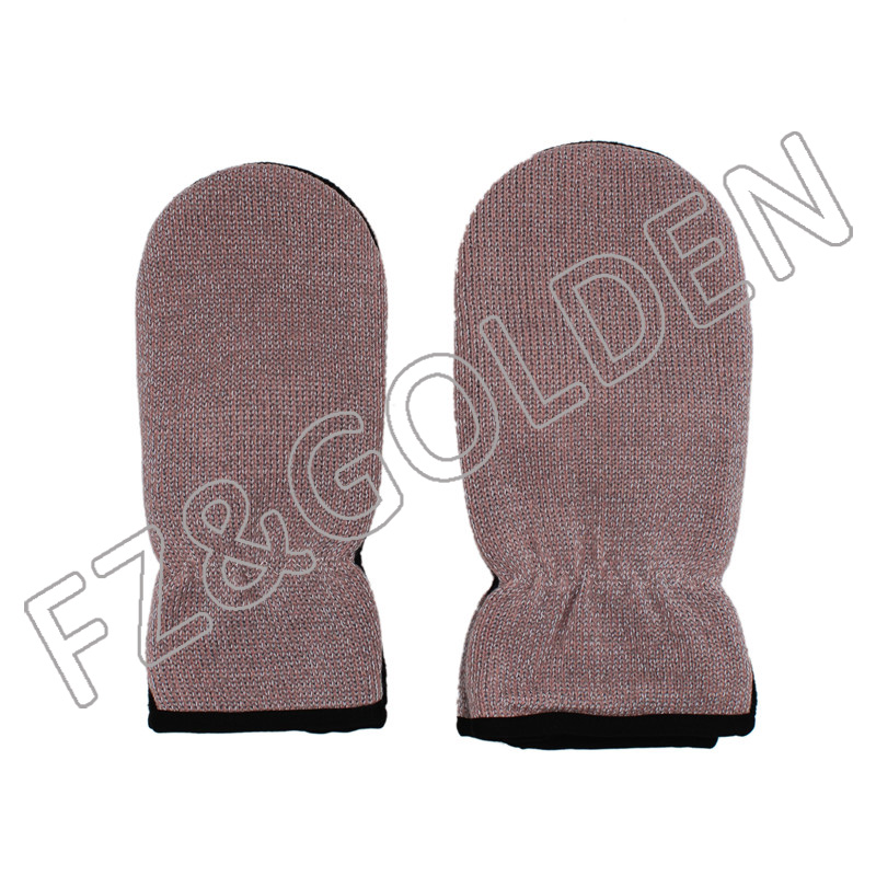 OEM/ODM Glove -
Reflective Knitted Adult Mitten - FUZHI