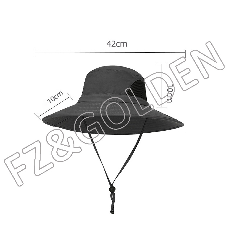 Best-Selling Custom Winter Hat Suppliers -
Summer UV Protection Breathable Sun Fisherman Cap with Custom Logo - FUZHI