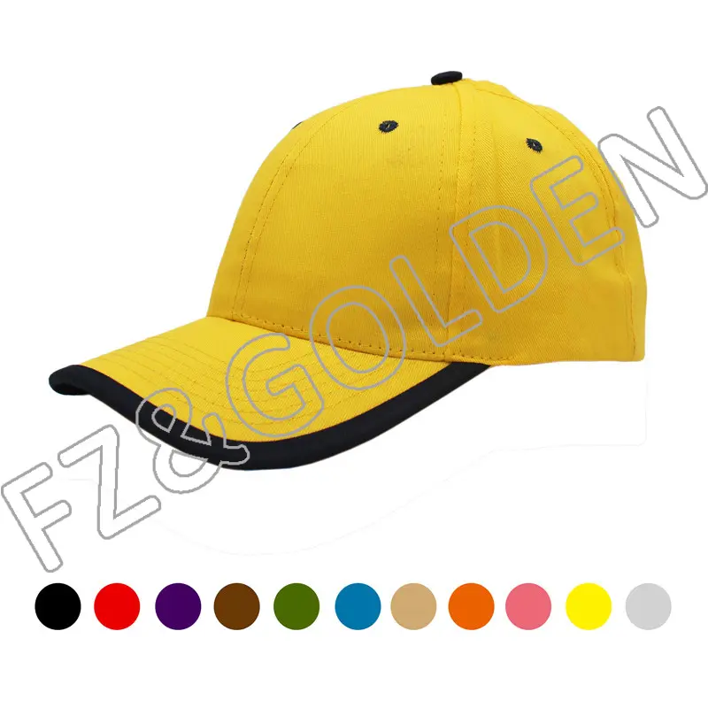 Wholesale Sun Cap Manufacturer –
6 panel 100% Cotton Twill Baseball Cap – FUZHI