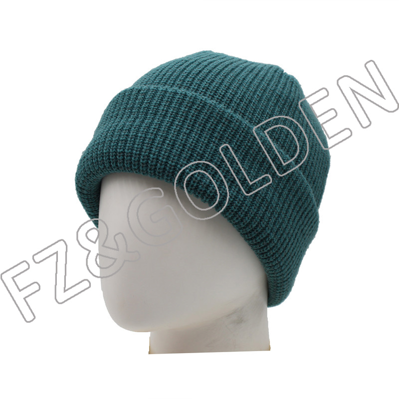 High-Quality Reflective Cap Factory -
Reflective Adult Polyester Knitted Hat - FUZHI
