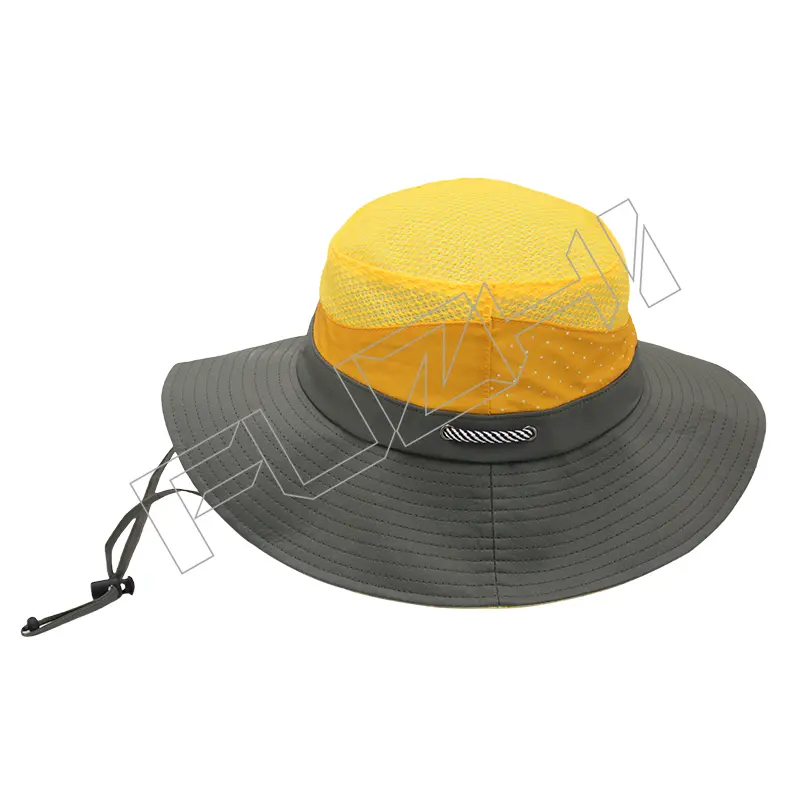 FZFH-2002 Fishing hat sun hat summer sun block large brim outdoor sun hat breathable foldable beach biking hat