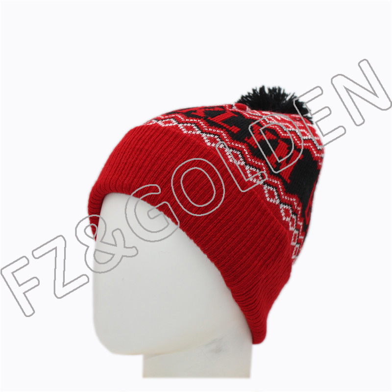 OEM/ODM Custom Hat Manufacturers –
Warm Knitted Hat With Pom – FUZHI