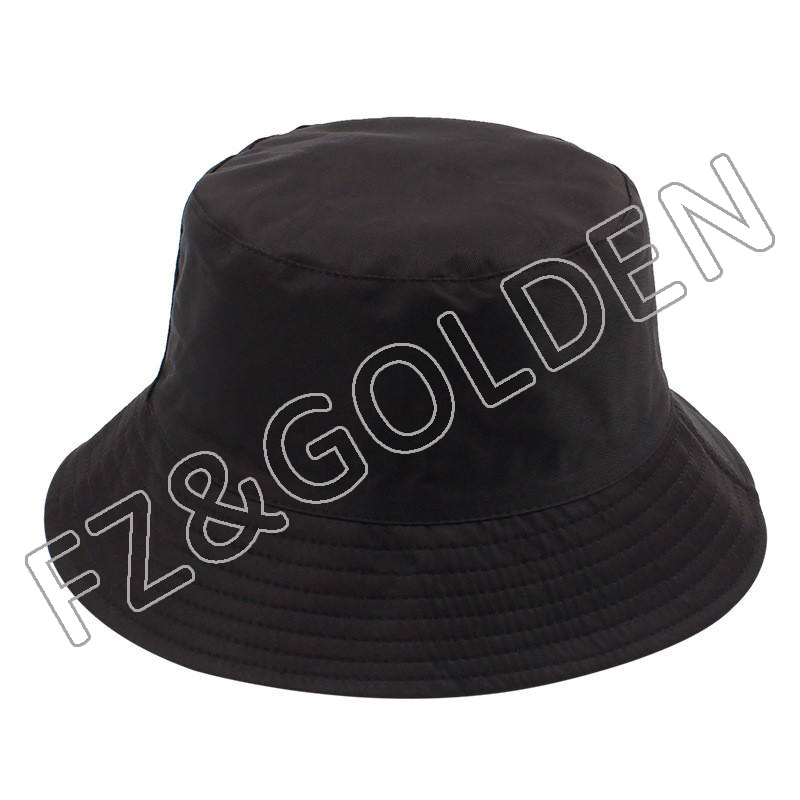 Best-Selling Kids Hat Supplier -
Sun Summer double side plain cotton custom logo fisherman bucket hat - FUZHI