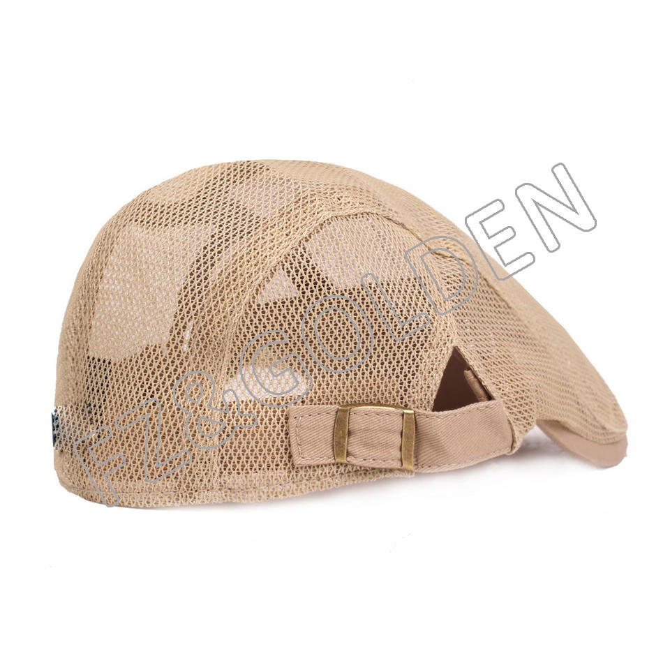 High-Quality Custom Hat -
Men's Mesh Breathable Summer Beret for Driving Hunting - FUZHI