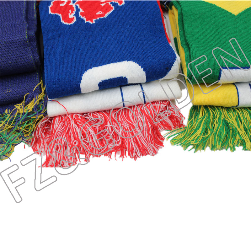 Export Ladies Scarf Supplier -
High Quality Custom Embroidery Knitted Scarf - FUZHI