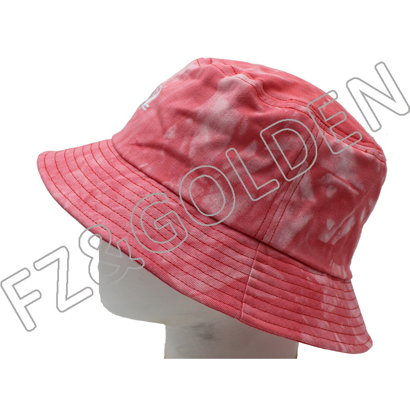 Export Packable Hat Manufacturer -
100% Cotton Tie-dyed Adult Hat - FUZHI
