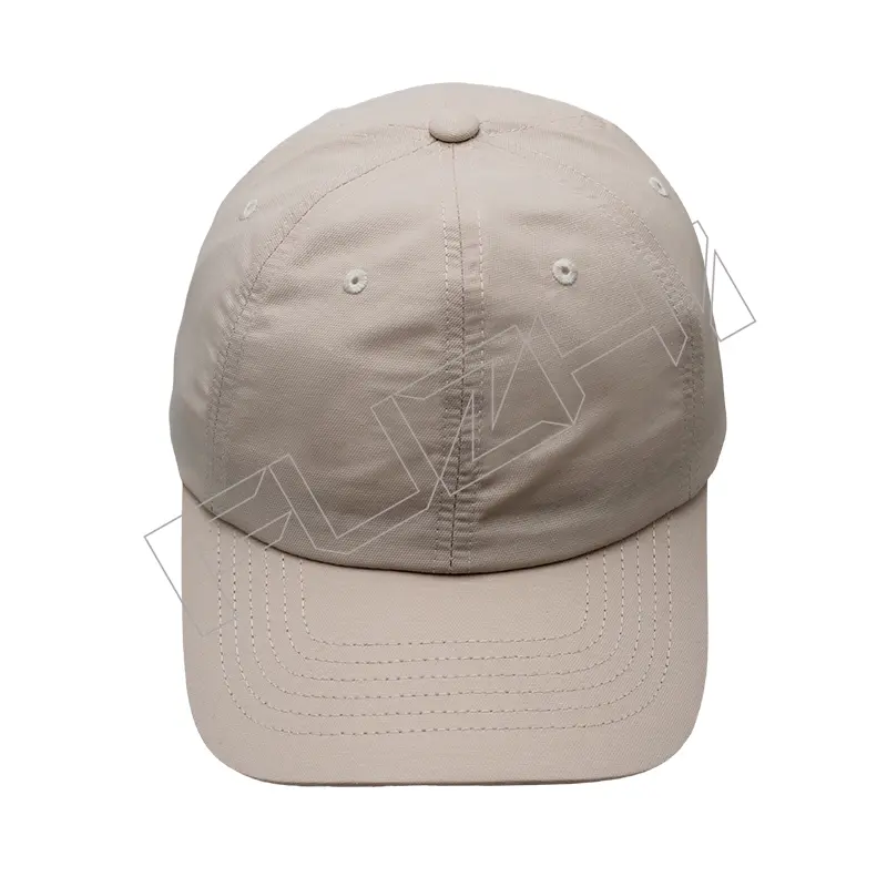 FZSC-2004 6 panel sport cap outdoor casual quick drying super light baseball cap solid color baseball cap with curved brim