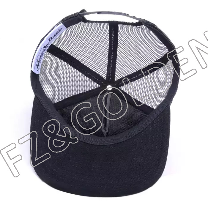 Export 5 Panel Baseball Cap Supplier -
low moq flat brim mesh hats snapback caps blank snapback trucker baseball caps hat - FUZHI
