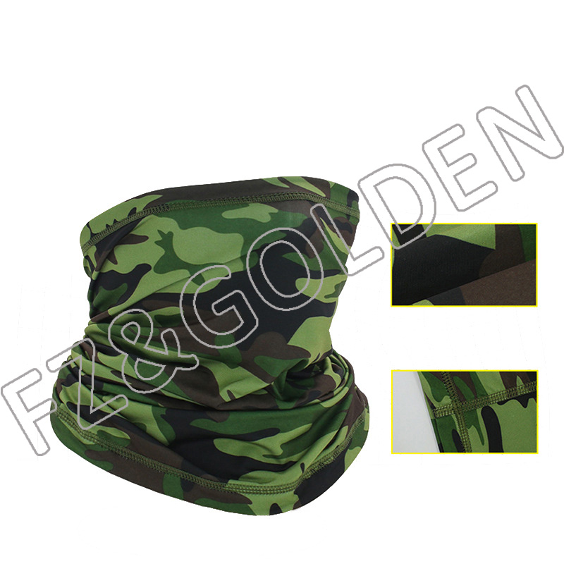 Wholesale Football Scarf Manufacturer -
Head Wrap Scarf Neck Warmer Balaclava Face Mask for Sports - FUZHI