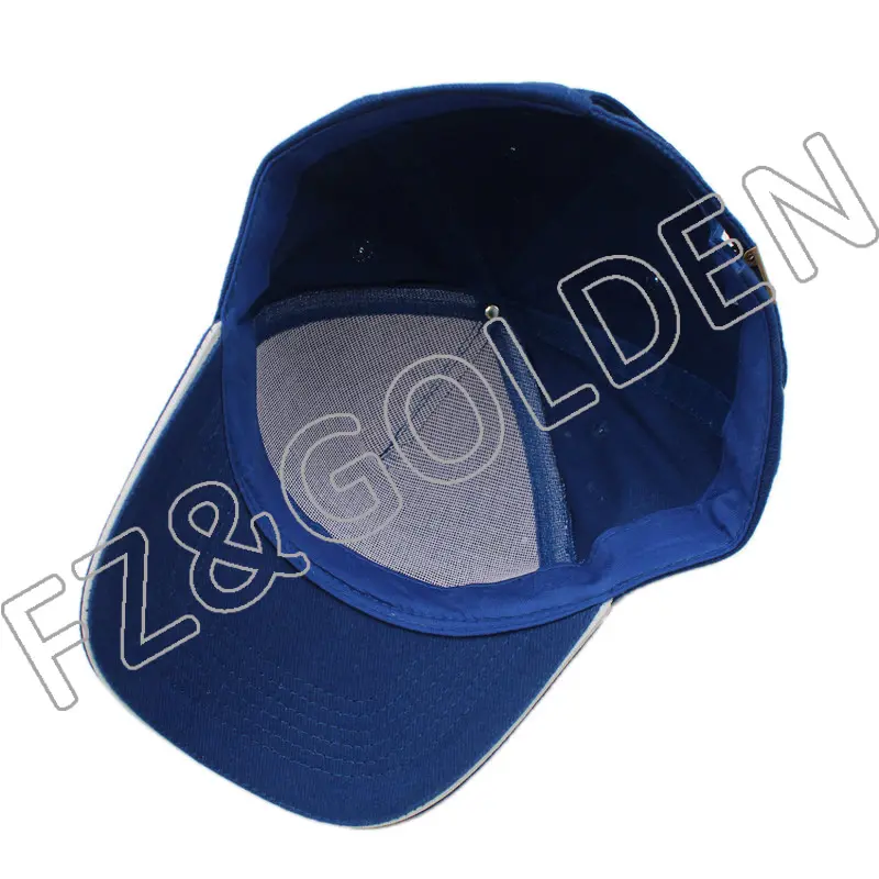 High-Quality Military Cap –
5 panel 100% Cotton Twill Baseball Cap With Sandwich Brim – FUZHI