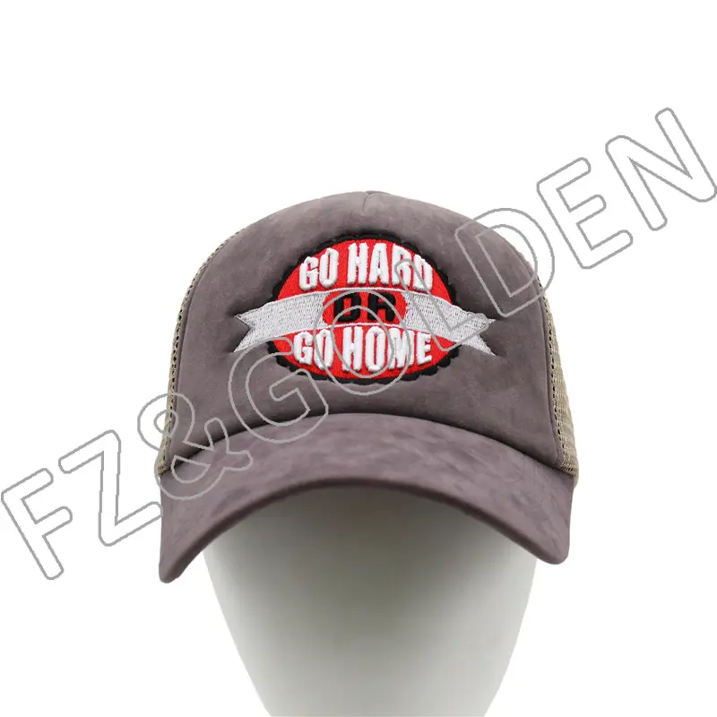 Cheapest Custom Cap Supplier –
5 Panel Flannel+Mesh Trucker Cap – FUZHI