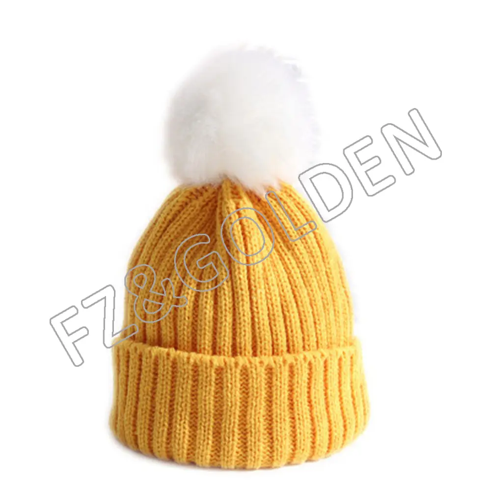 Export Recycled Beanie Manufacturers –
High Quality Warm Beanie Kids Winter Hats – FUZHI