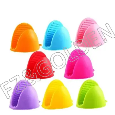 Cheapest Kitchen Apron Factory –
Fingers Silicone Oven Gloves with 2 Pot Holders – FUZHI