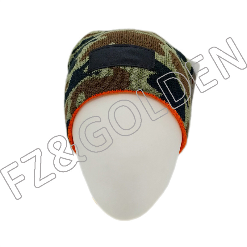 Cheapest High Quality Beanies Suppliers -
Warm Knitted Winter Camouflage Beanie Hat - FUZHI