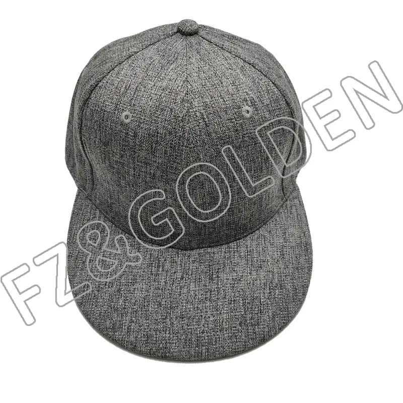 Export Dry Fit Cap Manufacturers –
6 Panel Custom Logo Snapback Cap Flat Peak – FUZHI