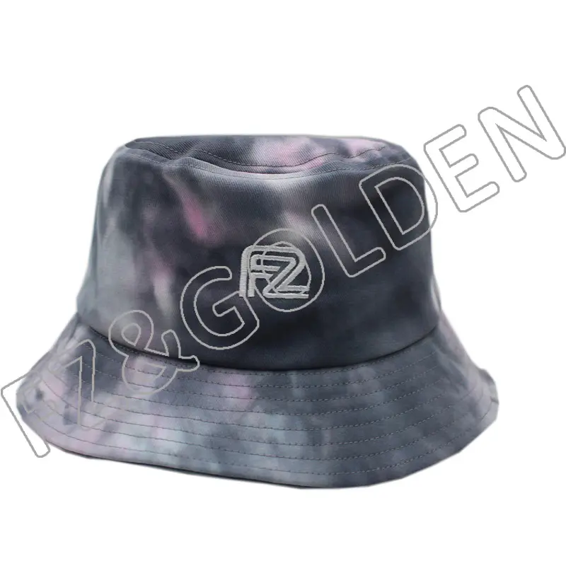 FZFH-1010 100% Cotton Tie-dyed Adult Hat