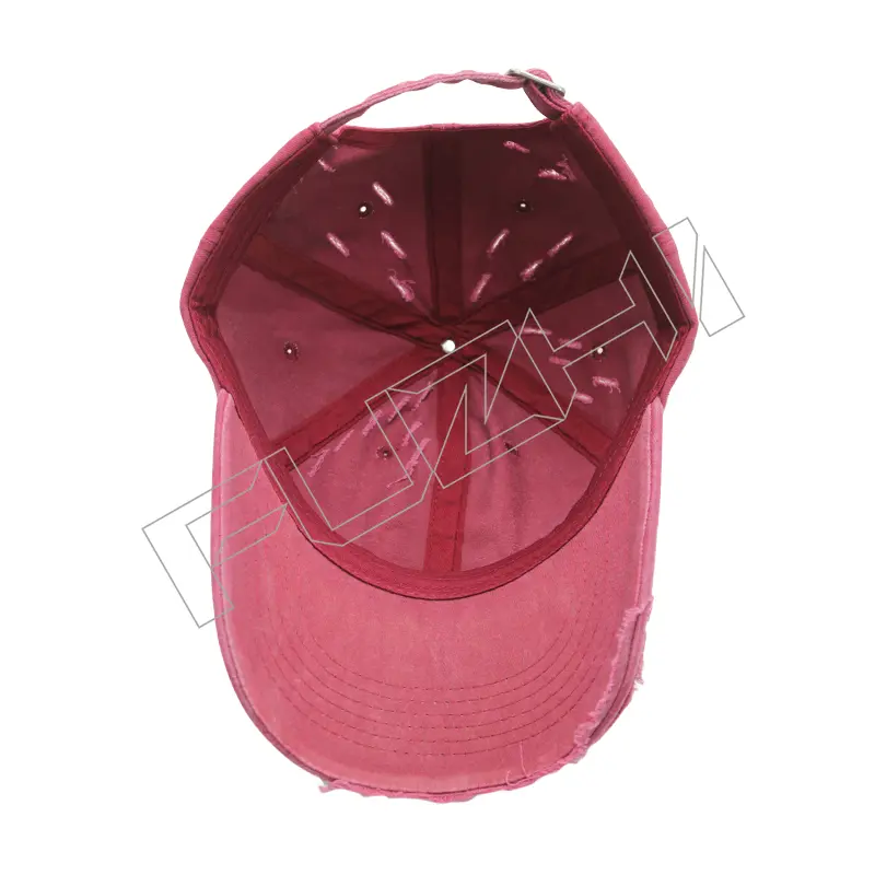 FZBC-6101 Korean broken washed vintage cap spring and summer shade washed to do old hole baseball cap soft top thin cap