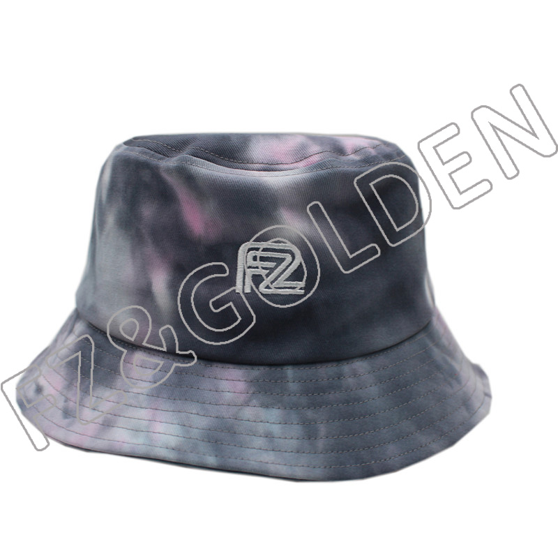 Export Packable Hat Manufacturer -
100% Cotton Tie-dyed Adult Hat - FUZHI
