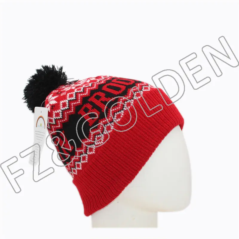 Discount Summer Hat –
Warm Knitted Hat With Pom – FUZHI