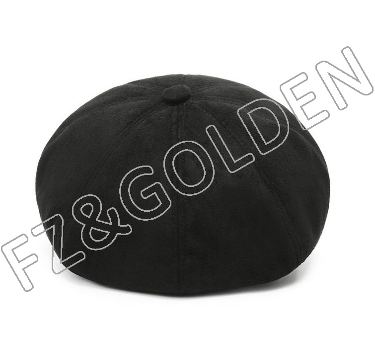 OEM/ODM Custom Hat -
French Winter Classic Women Knitted Beret Hat - FUZHI