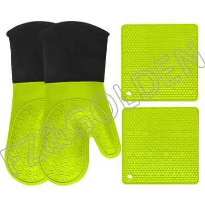 China Kitchen Apron Manufacturers –
Silicone Kitchen Oven Mitts and Pot Holder – FUZHI