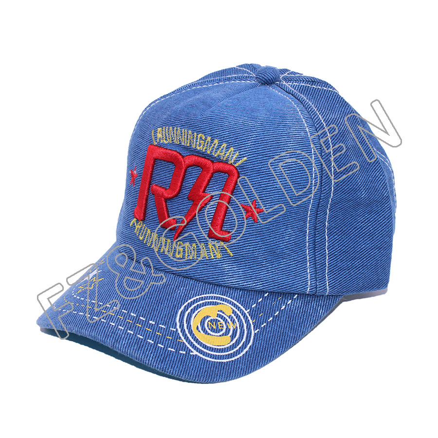 China Dad Cap Factory -
small size child 54cm custom black made snapback hats for kids - FUZHI