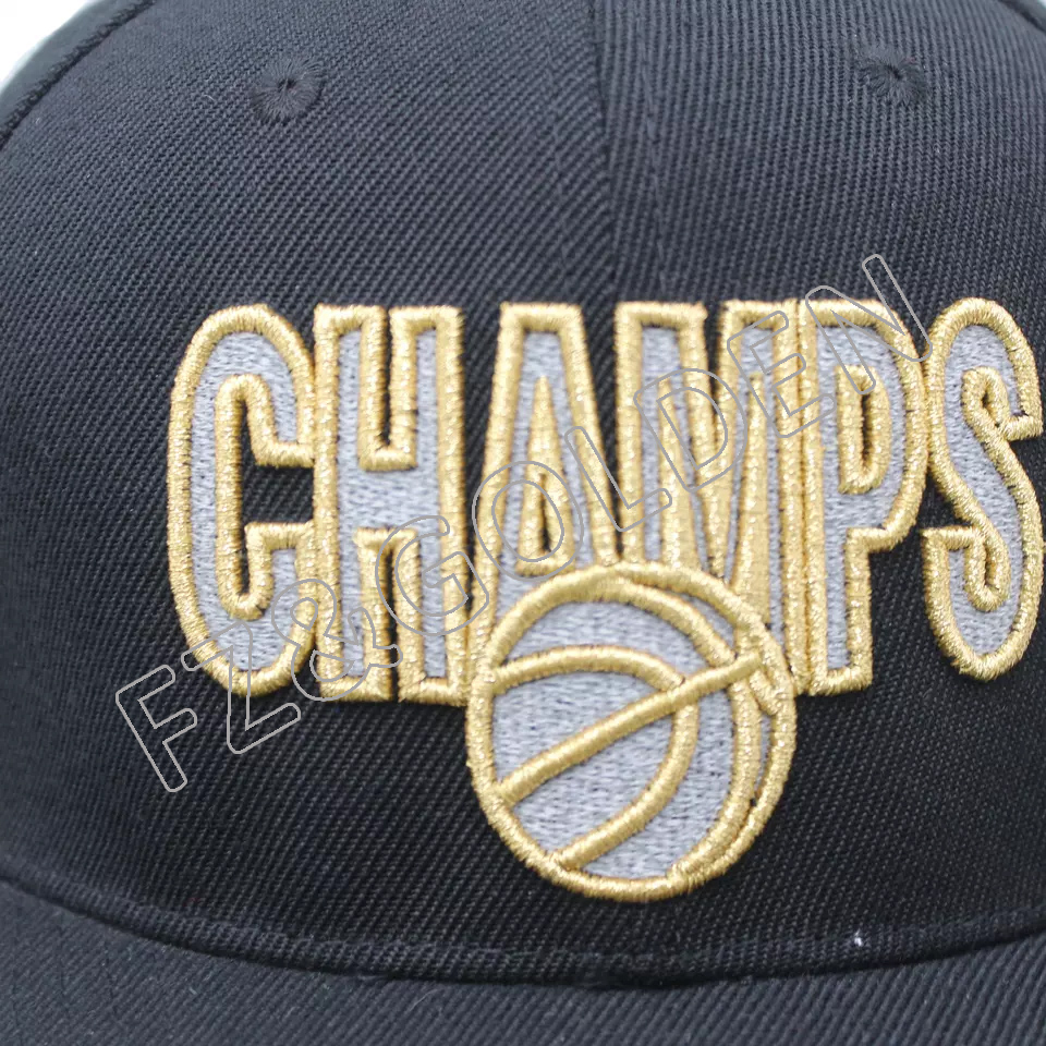 OEM/ODM Military Cap Supplier -
Luxury hip hop fitted custom embroidery flat bill brim peak snap back embroidered snapbacks cap hat - FUZHI