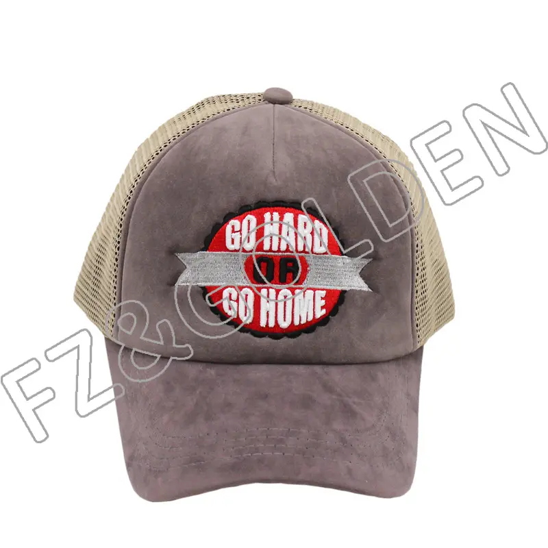 Cheapest Custom Cap Supplier –
5 Panel Flannel+Mesh Trucker Cap – FUZHI