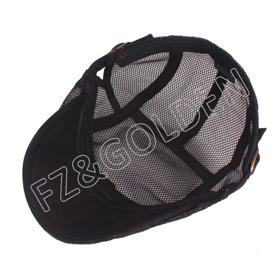 High-Quality Custom Hat -
Men's Mesh Breathable Summer Beret for Driving Hunting - FUZHI