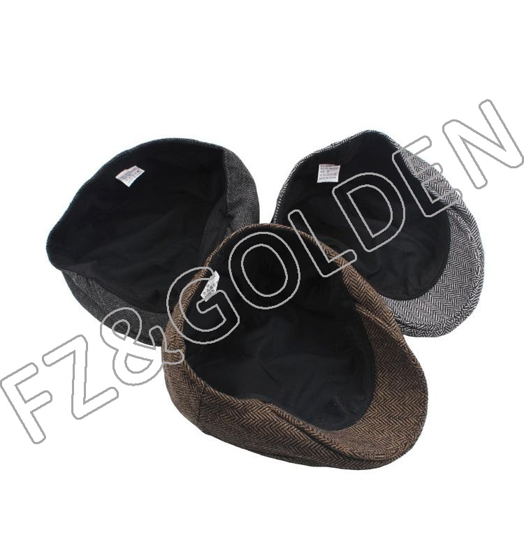 OEM/ODM Cheap Winter Hats Manufacturer -
Wonderful Fashion Men's Classic Wool Blend Gatsby Newsboy Ivy Hat - FUZHI