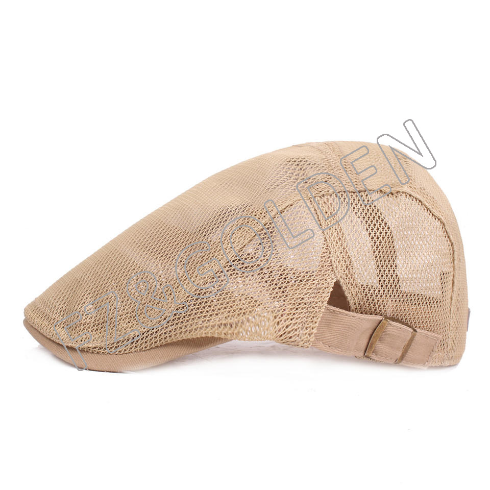High-Quality Custom Hat -
Men's Mesh Breathable Summer Beret for Driving Hunting - FUZHI
