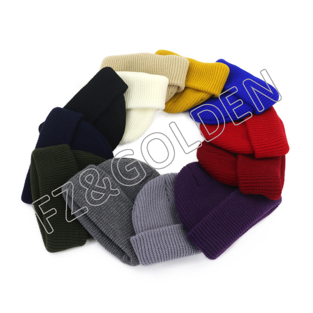 China Beanie Cap Suppliers -
Wholesale Custom Embroidered Logo Warm Beanie - FUZHI