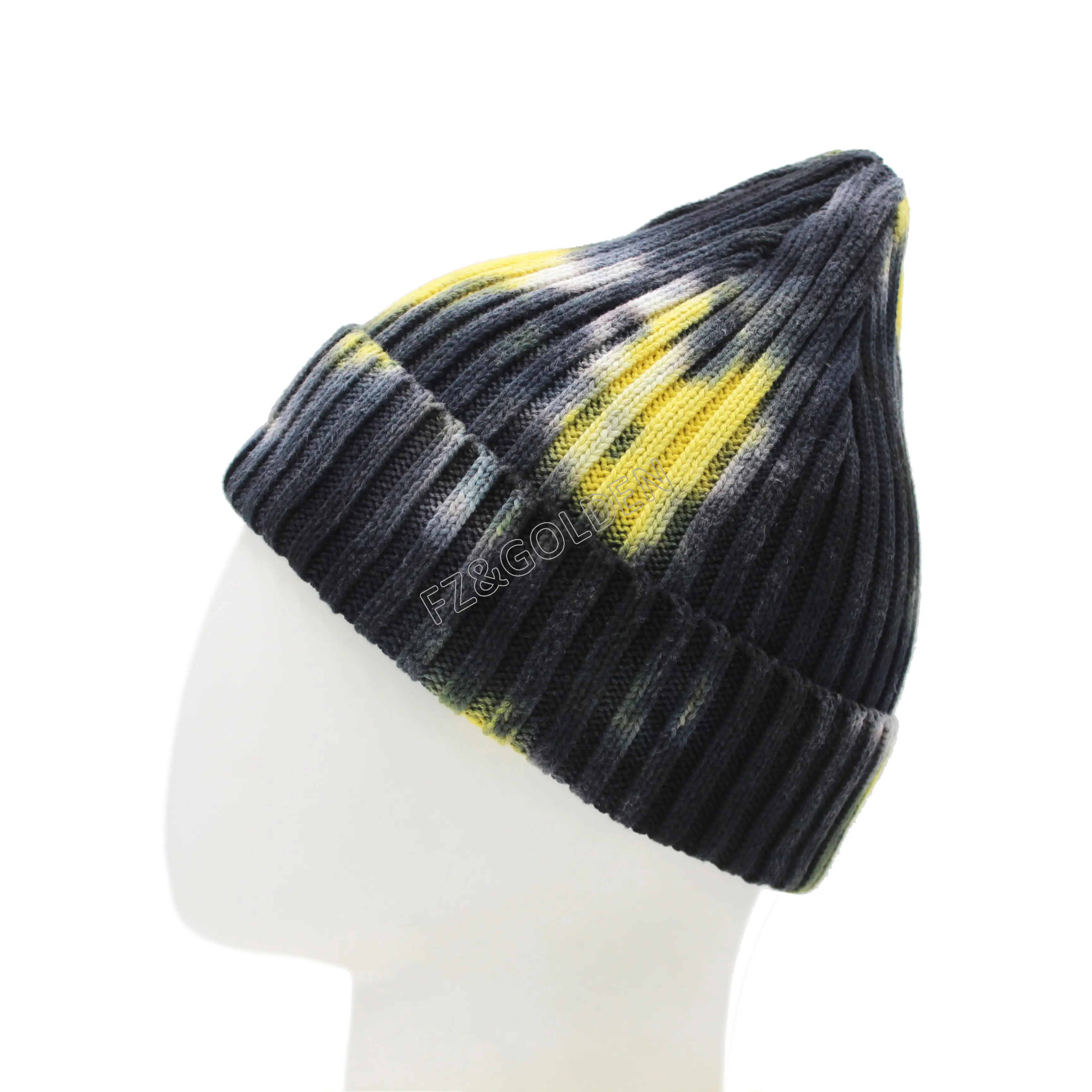 High-Quality 5 Panel Hat –
100% Cotton Tie-dyed Knitted Hat – FUZHI