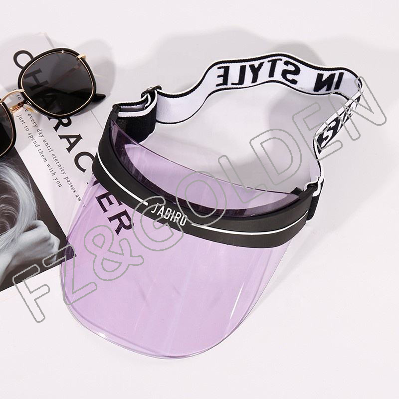 Best-Selling Custom Cap Manufacturer -
Candy Color UV Protection Sports Outdoor Activities Plastic Sun Visor - FUZHI