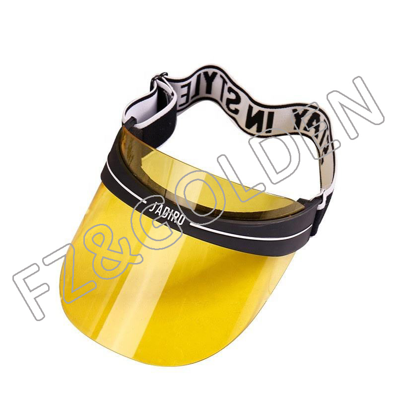 Best-Selling Custom Cap Manufacturer -
Candy Color UV Protection Sports Outdoor Activities Plastic Sun Visor - FUZHI