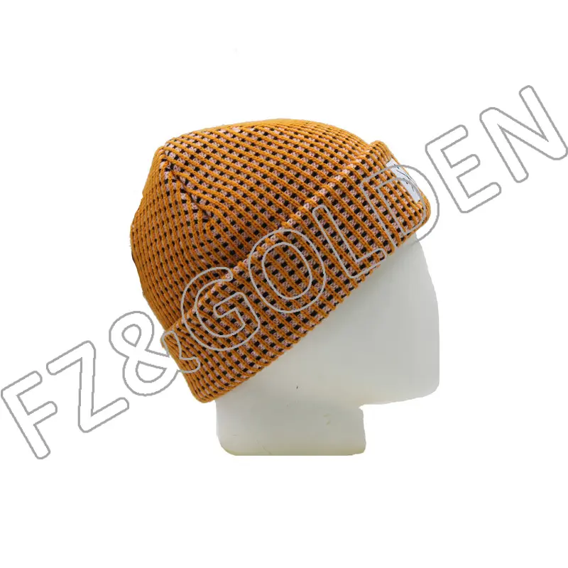 High-Quality 6 Panel Hat Suppliers –
100% Acrylic Knitted Hat – FUZHI