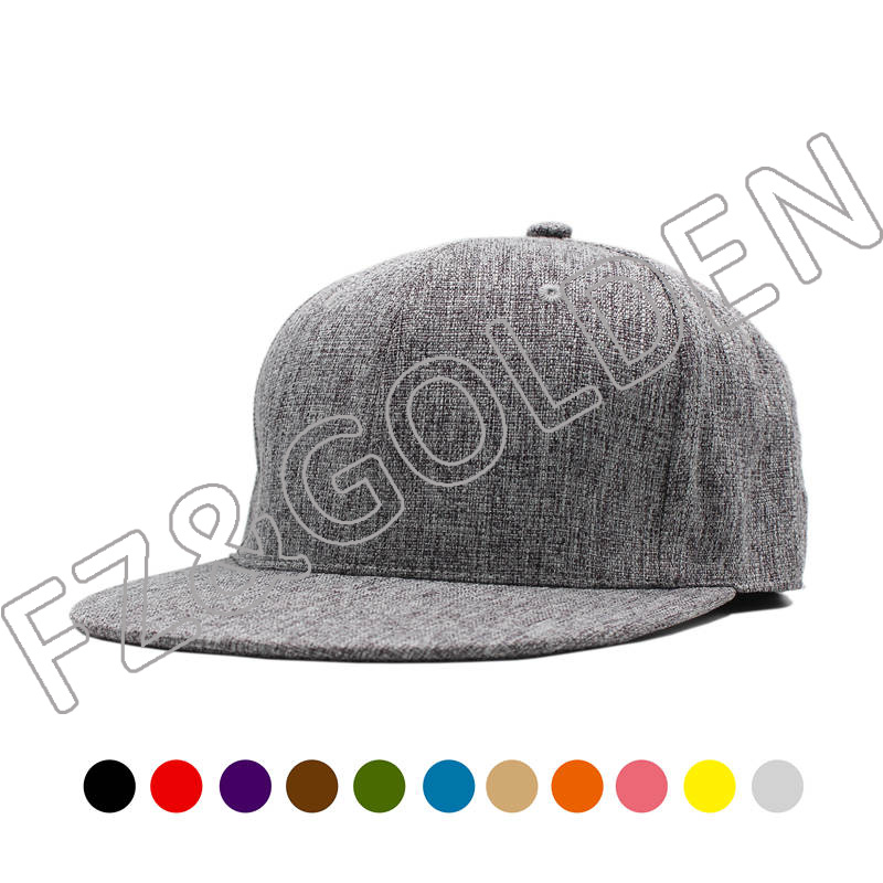 OEM/ODM Fishing Cap Factory –
6 Panel Custom Logo Snapback Cap Flat Peak – FUZHI